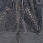 Vorschaubild 7 von Sweatjacke Kapuze Damen Grau Gr. 36/S Polyester Freizeit