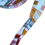 Vorschaubild 5 von Bikini-Oberteil Damen Gr. 36/S Mehrfarbig Polyamid Abstrakt Modern