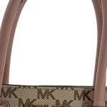 Vorschaubild 5 von Damen Umhängetasche Beige Logo-Print Signature Tote