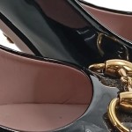 Vorschaubild 7 von Damen Pumps Lackleder Horsebit Detail Schwarz Gr. 37,5 Elegant