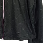 Vorschaubild 6 von Schlafanzug Damen Gr. 38/M Schwarz Polyester Logo-Print Freizeit