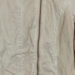 Vorschaubild 7 von , Damen Leichte Jacke Gr. 38/M Beige Modern Baumwolle Freizeit