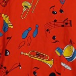 Vorschaubild 6 von ANDREA Herren T-Shirt Gr. 52/XL Rot Grafisch Casual Viskose