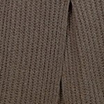 Vorschaubild 7 von Damen Strickjacke Gr. 42 XL Braun Rippstrick Glitzer Langarm