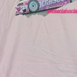 Vorschaubild 4 von Anti Social Club T-Shirt Damen Pink Gr. S Baumwolle Grafisch Streetwear