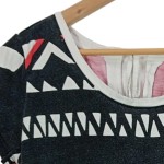 Vorschaubild 6 von Damen T-Shirt Herzmuster Gr. 40/L Mehrfarbig Farbenfroh