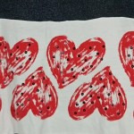 Vorschaubild 7 von Damen T-Shirt Herzmuster Gr. 40/L Mehrfarbig Farbenfroh