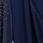 Vorschaubild 6 von Damen Festliches Kleid Gr. 40 Blau Elegant mit Strassbesatz