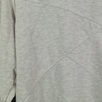 Vorschaubild 5 von Kapuzenpullover Herren Grau Gr. 48/M Baumwolle Polyester Meliert Casual