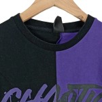 Vorschaubild 5 von T-Shirt Herren M Streetwear Schwarz Lila Chaotic Print