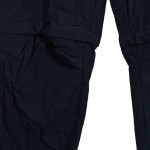 Vorschaubild 5 von Outdoorhose Herren Schwarz Gr. 3XL Polyamid Elasthan Uni Zip-Off Hose