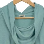 Vorschaubild 5 von Atelier GS Damen Pullover Schalkragen Türkis Gr. 48/4XL Casual