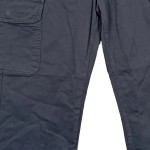 Vorschaubild 4 von Cargohose Damen Grau Gr. W31/40/L Baumwolle Uni Casual Freizeit Knopf 40 cm