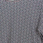Vorschaubild 6 von T-Shirt Damen Mehrfarbig Gr. 44/XXL Baumwolle Grafisch Modern Halbarm