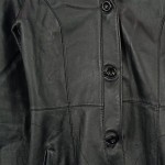 Vorschaubild 7 von TCM Damen Lederjacke Klassisch Uni Schwarz Gr. 40/L Echtleder