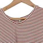 Vorschaubild 5 von Damen T-Shirt gestreift Braun Einheitsgröße Casual