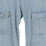 Vorschaubild 7 von Damen Cargohose Jeans Gr. 32 Blau Casual Jogger Style