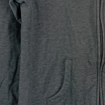 Vorschaubild 5 von Sweatjacke Damen Gr. 38/M Grau Baumwolle Logo-Print Sportlich Langarm