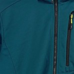Vorschaubild 6 von Herren Softshelljacke Outdoor Gr. 50/L Petrol Kapuze Sportlich