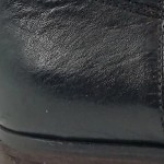 Vorschaubild 5 von Stiefel Herren Gr. 45 Schwarz Leder Reißverschluss 3 cm Casual Uni