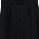 Vorschaubild 4 von Stoffhose Damen Schwarz Gr. W28/36/S Polyester Elasthan Uni Modern Büro L28