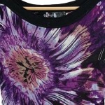 Vorschaubild 6 von Damen Freizeitkleid Lila Gr. 38/M Modern Viskose