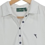 Vorschaubild 5 von Damen Poloshirt Größe 40 weiß Sportlich
