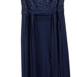 Vorschaubild 7 von Damen Jumpsuit mit Spitze Gr. 34/XS Blau Elegant