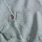 Vorschaubild 7 von Kinder Kapuzenpullover Jungen Gr. 104 Grau Logo-Print Freizeit