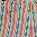 Vorschaubild 6 von Damen Shorts Bermuda Kurze Hose Gr. 38 Mehrfarbig Gestreift Sommer Casual
