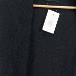 Vorschaubild 6 von Strickjacke Damen Gr. 34/XS Schwarz Casual Wolle