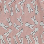 Vorschaubild 6 von Mädchen Freizeitkleid Gr. 86 Pink mit Hasenmuster Baumwolle