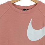 Vorschaubild 5 von Damen Sweatshirt Rosa Gr. 40/L Sportlich Cropped Logo-Print