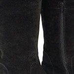 Vorschaubild 7 von Damen Overknee Stiefel Wildleder Schwarz Größe 36 Elegant