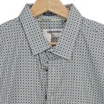 Vorschaubild 5 von Herren Freizeithemd Kurzarm Blau Gr. 38 Casual Muster