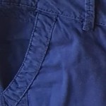 Vorschaubild 6 von SMART SHORT Damen Cargo Shorts Blau Gr. 38 Casual Uni Knopf