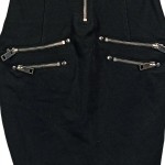 Vorschaubild 6 von Freizeitkleid Damen Schwarz Gr. 34/XS Viskose Polyester Elasthan Uni