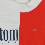 Vorschaubild 6 von Damen Sweatshirt Gr. 36/S Rot Weiß Colorblock Cropped