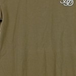 Vorschaubild 6 von Herren T-Shirt Gr. XS Oliv Logo Stickerei Longline Streetwear