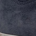 Vorschaubild 7 von High-Top Sneaker Damen Gr. 40 Blau Wildleder Reißverschluss Schnürung Uni