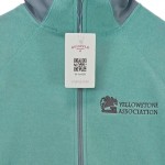 Vorschaubild 5 von Fleecepullover Damen Türkis Gr. 36/S Polyester Uni Outdoor Langarm