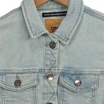 Vorschaubild 5 von Damen Jeansjacke Gr. 34/XS Hellblau Denim Jacke Casual
