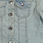 Vorschaubild 6 von Damen Jeansjacke Gr. 34/XS Hellblau Denim Jacke Casual