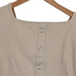 Vorschaubild 5 von Damen Twin Set Shirt Rock Gr. 38 Beige Rippstrick