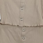 Vorschaubild 6 von Damen Twin Set Shirt Rock Gr. 38 Beige Rippstrick