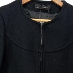 Vorschaubild 3 von Damen Leichter Mantel Gr. 36/S Schwarz Modern Minimalistisch