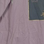 Vorschaubild 7 von . Damen Langarmshirt Gr. S Lila Weekend Print Baumwolle Casual