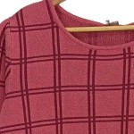 Vorschaubild 6 von Damen Pullover Gr. 40 L Rot Kariert Casual Langarm