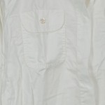 Vorschaubild 7 von Hemdbluse Damen Gr. 46 Weiß Langarm Baumwolle Casual