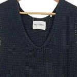 Vorschaubild 5 von Strickkleid Damen Schwarz Gr. L/XL Casual Strick